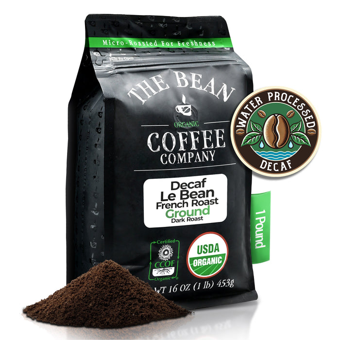 Organic Decaf French Roast Coffee Beans