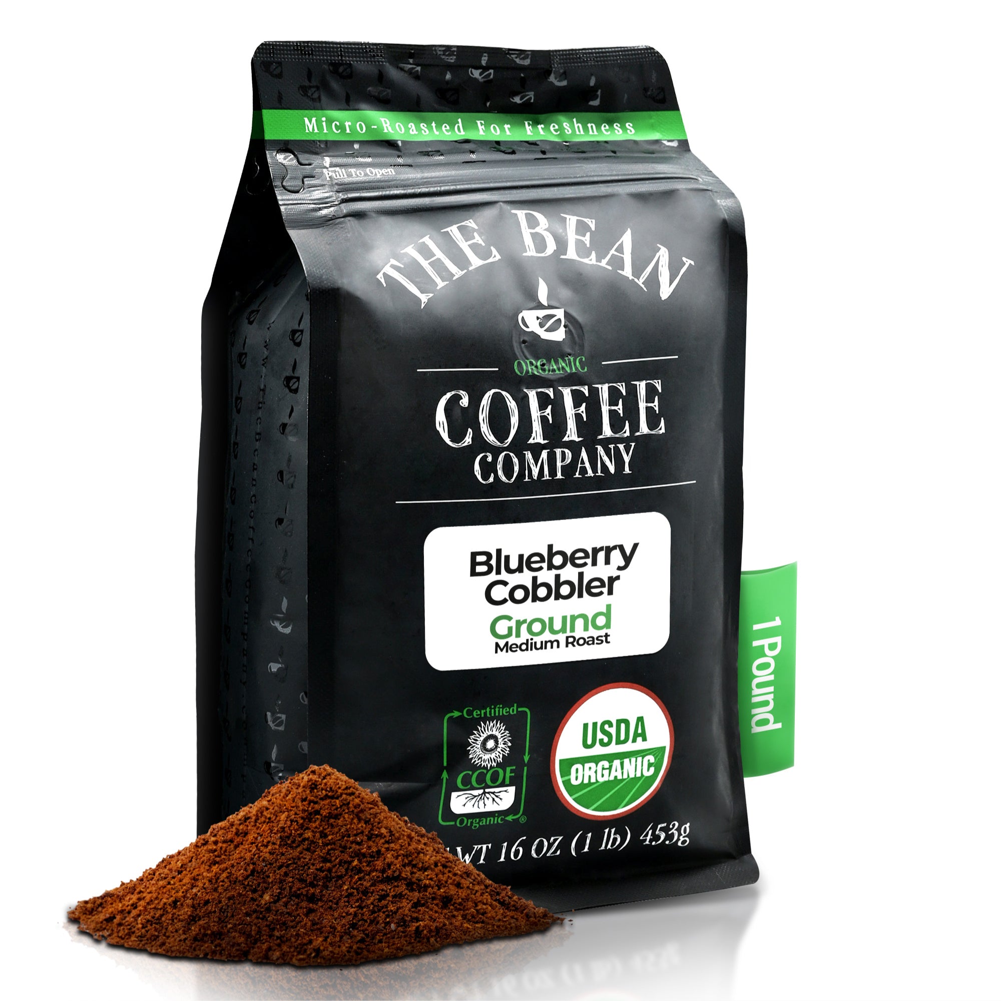 DECAF Organic Blueberry Cobbler Coffee