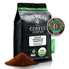 DECAF Organic Cinnamon Hazelnut
