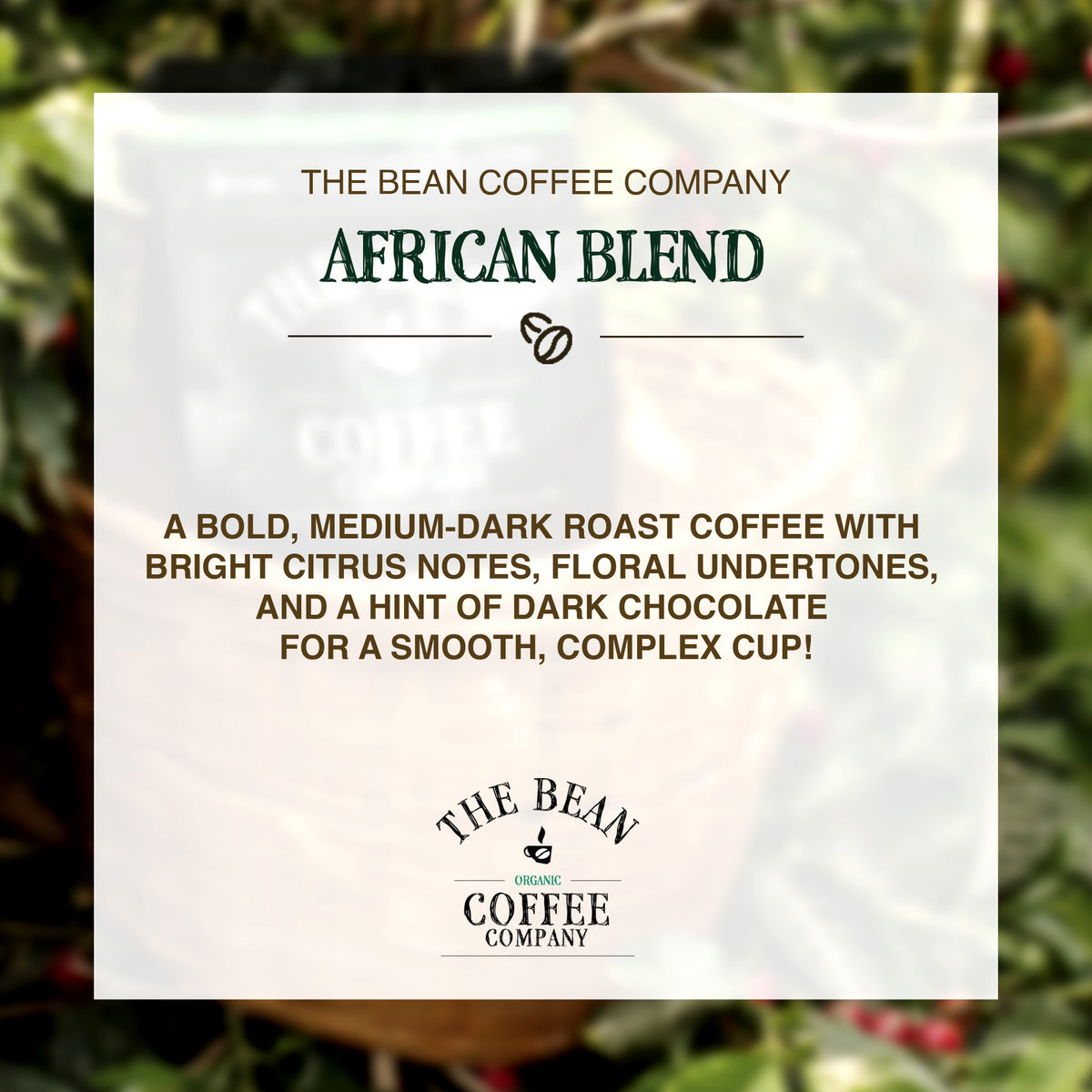 Organic African Blend Coffee