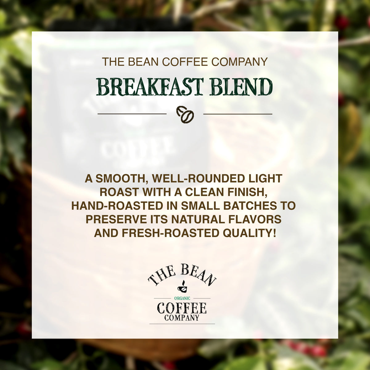 Organic Breakfast Blend Coffee