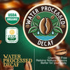 The Bean Organic Coffee Company Aloha Bean Hawaiian Hazelnut Coffee Organic Medium Roast Decaf Ground Smooth Flavor 16-Ounce Bag