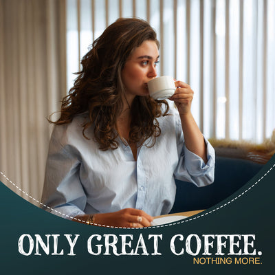 The Bean Organic Coffee Company Aloha Bean Hawaiian Hazelnut Coffee Organic Medium Roast Decaf Ground Smooth Flavor 16-Ounce Bag