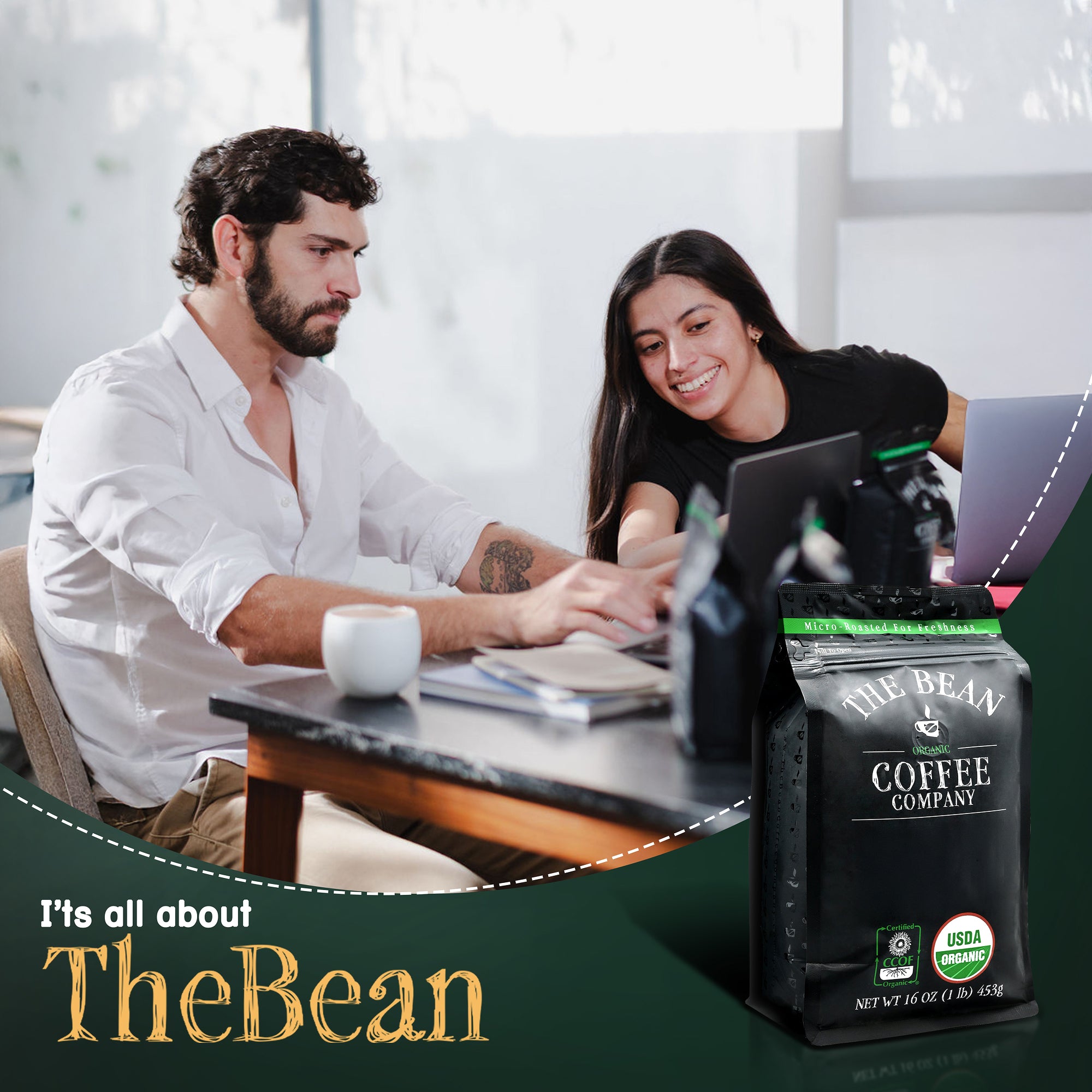 Organic Mocha Java Coffee - The Bean Coffee Company