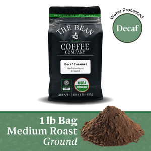 DECAF Organic Caramel Flavored Coffee