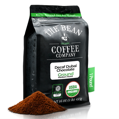 Organic Decaf Dubai Chocolate Coffee