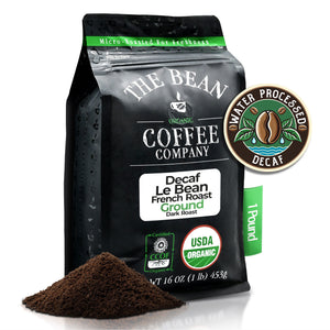 Organic Decaf French Roast Coffee Beans