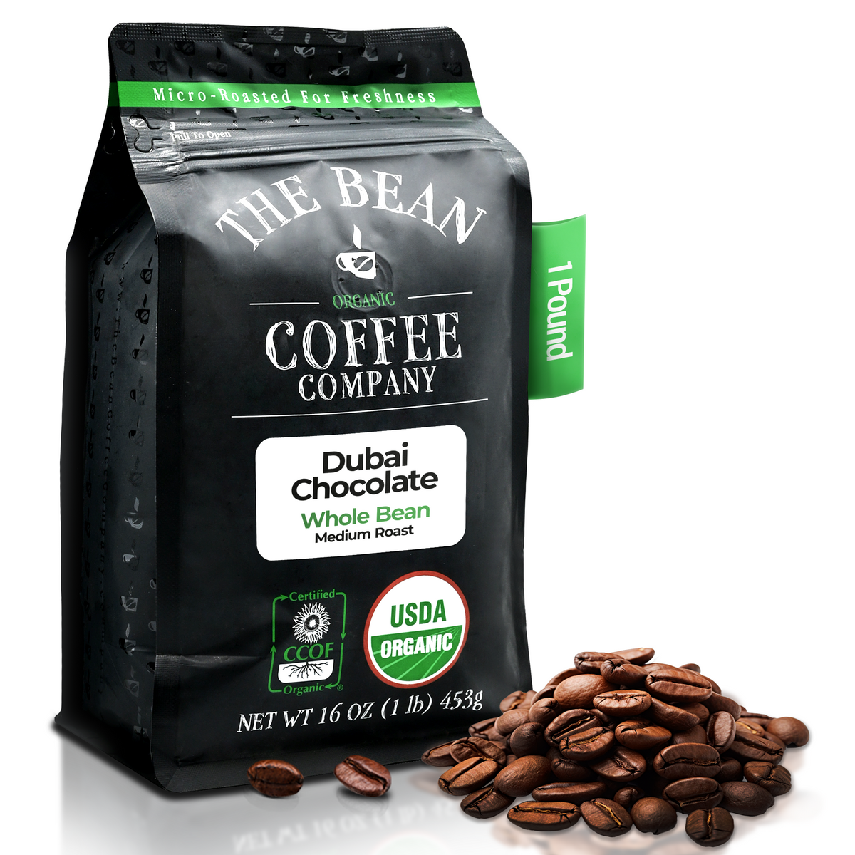 Organic Dubai Chocolate Coffee — Medium Roast