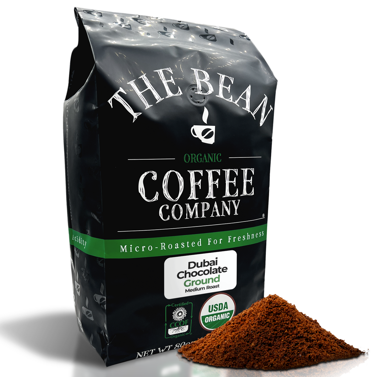 Organic Dubai Chocolate Coffee — Medium Roast