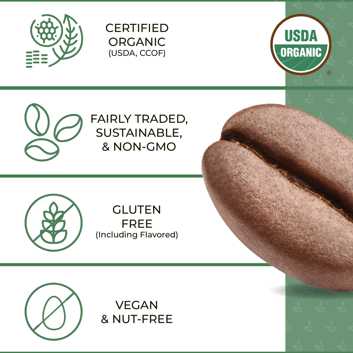 DECAF Organic Irish Cream Coffee